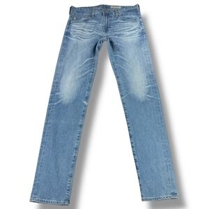 AG Adriano Goldschmied The Dylan Slim Skinny Jeans Mens 32x34 Light Wash Blue